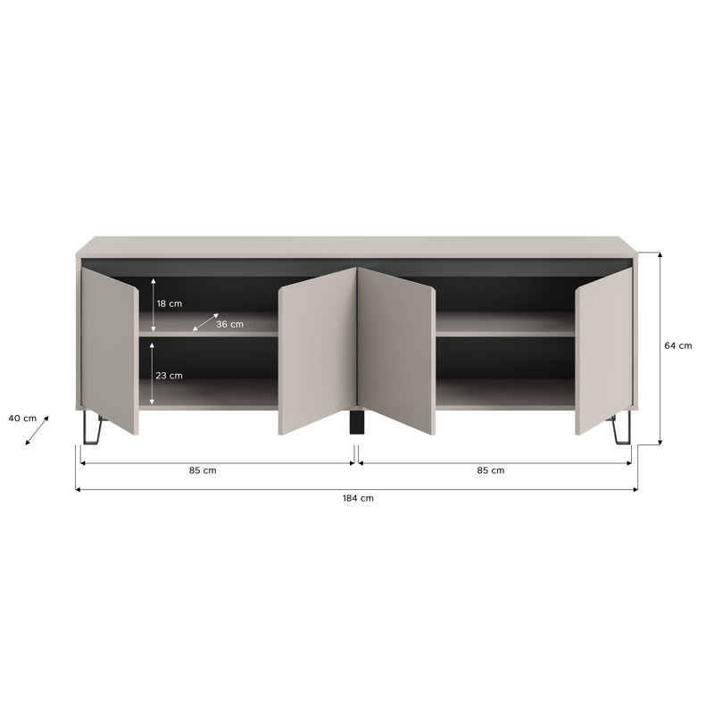 TV Stand for TVs up to 65"