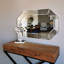 Vienna Engineered Wood Flat Wall Mirror