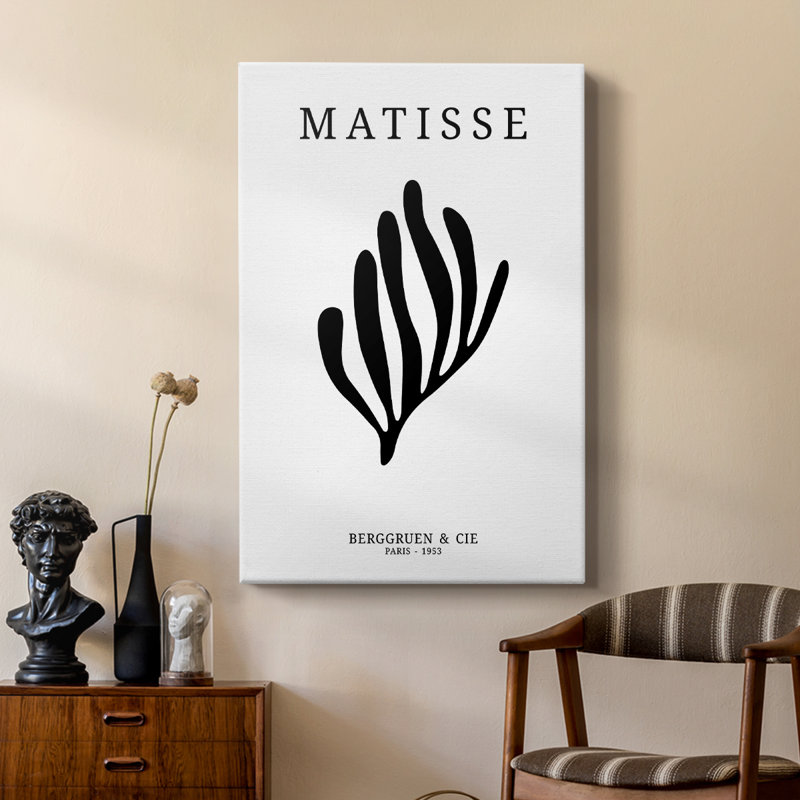 Matisse CDXIV, reproduction d'art encadrée sur mesure, galerie Cavas, H 18 po x l 12 po