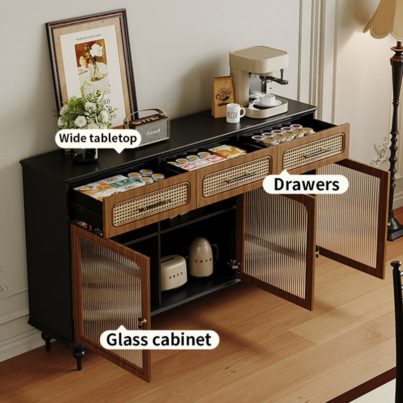 Armoire d'appoint moderne et minimaliste