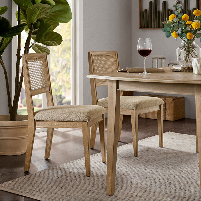 Ensemble de 2 chaises sans accoudoirs