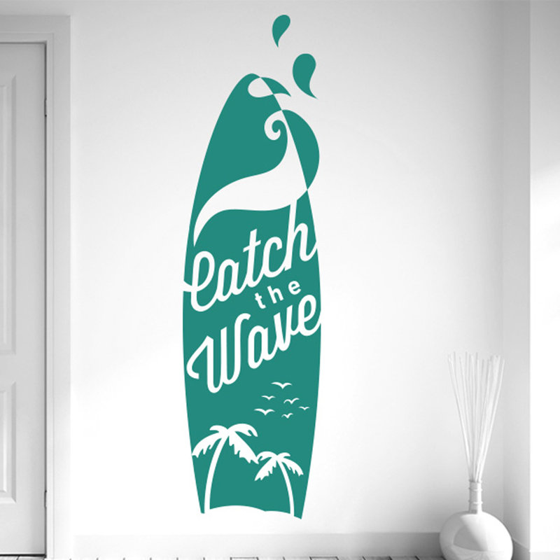 Nautical & Beach Wall Decal, Aqua Green