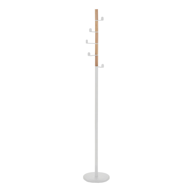 Draven Freestanding Coat Rack, White