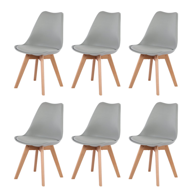 Nero Upholstered Dining Chair, Grey