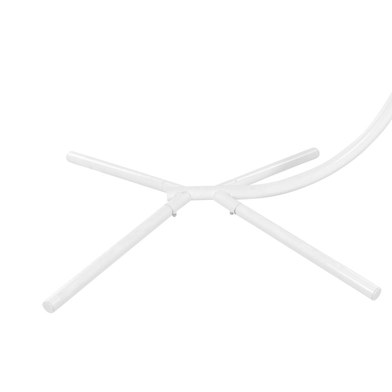 Hotevilla-Bacavi Porch Swing with Canopy, White, Blue