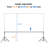 Yescom 8.5 x 10 ft Adjustable Photo Backdrop Stand Kit for Wedding, Photo Video Studio & Party