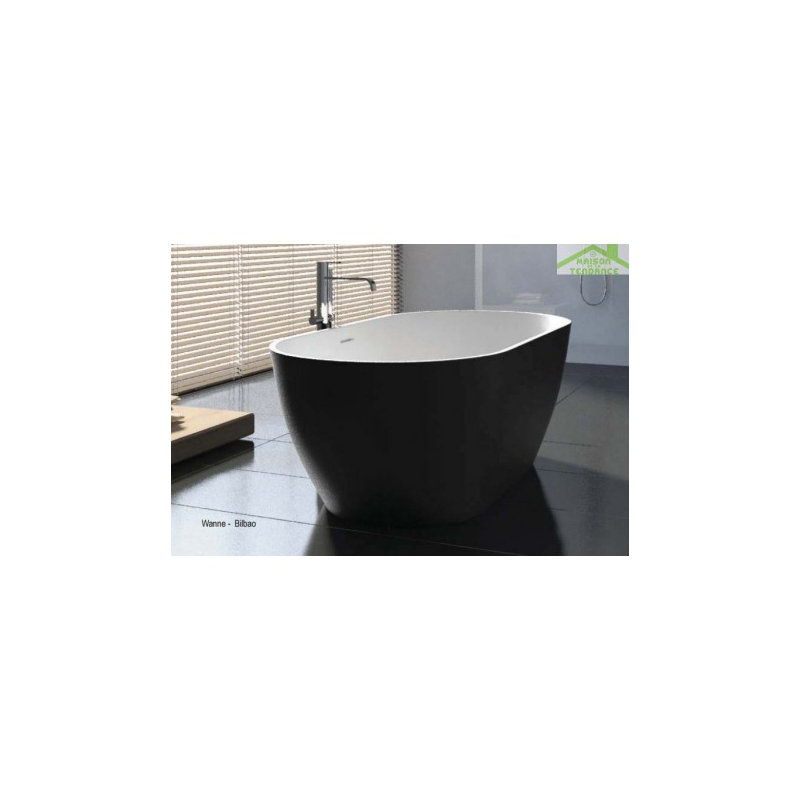 x Soaking Acrylic Bathtub, 63cm H x 175cm L x 85cm D