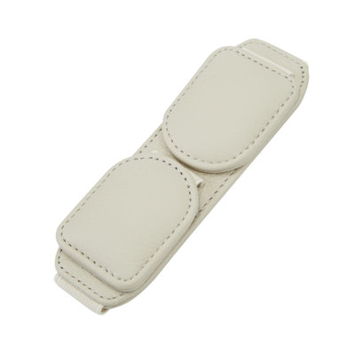 Rack Support For Lenses Sun Visor Car Magnet Clip Leather Hang Sunglasses Bracket Rectangle Sunglasse