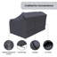 Danny Outdoor Patio Loveseat Cover