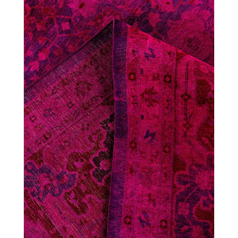 Overyed One-of-a-Kind Rectangle 9'5" X 12'3" Hand Knotted Area Rug