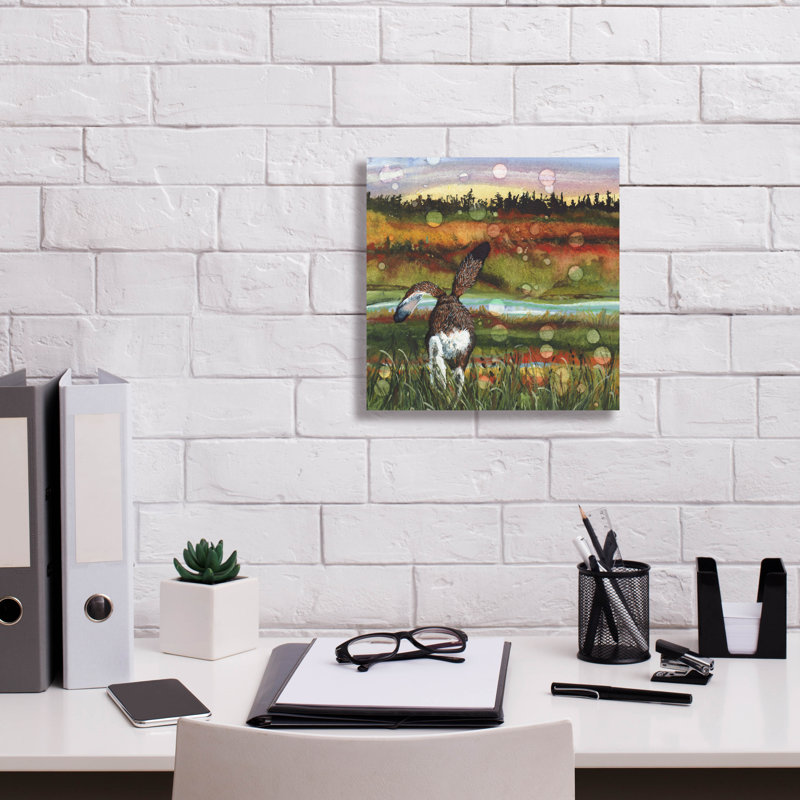 Art mural sur toile, H 12 po x l 12 po x P 0,75 po