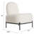 Upholstered Slipper Chair