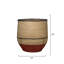 Panier en jonc de mer Firefly, naturel