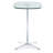 Axium Table Solid Wood Top Metal Base Dining Table