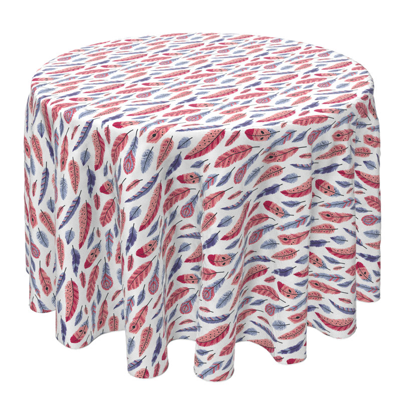Round Cotton Twill Tablecloth