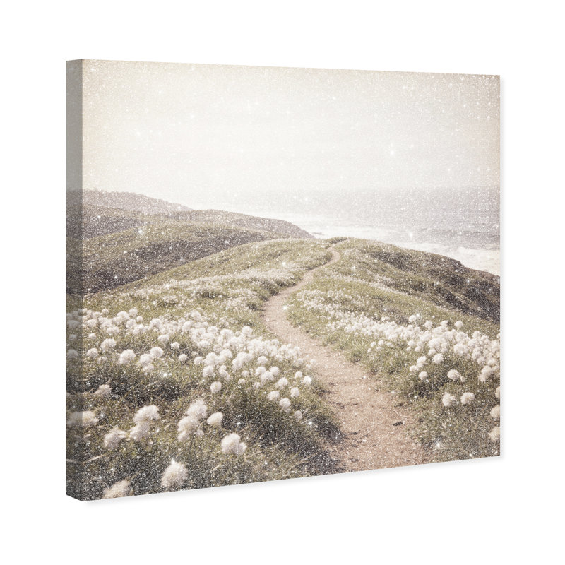 Blooming Path Print by Oliver Gal, 40" H x 40" W, Gallery Wrapped