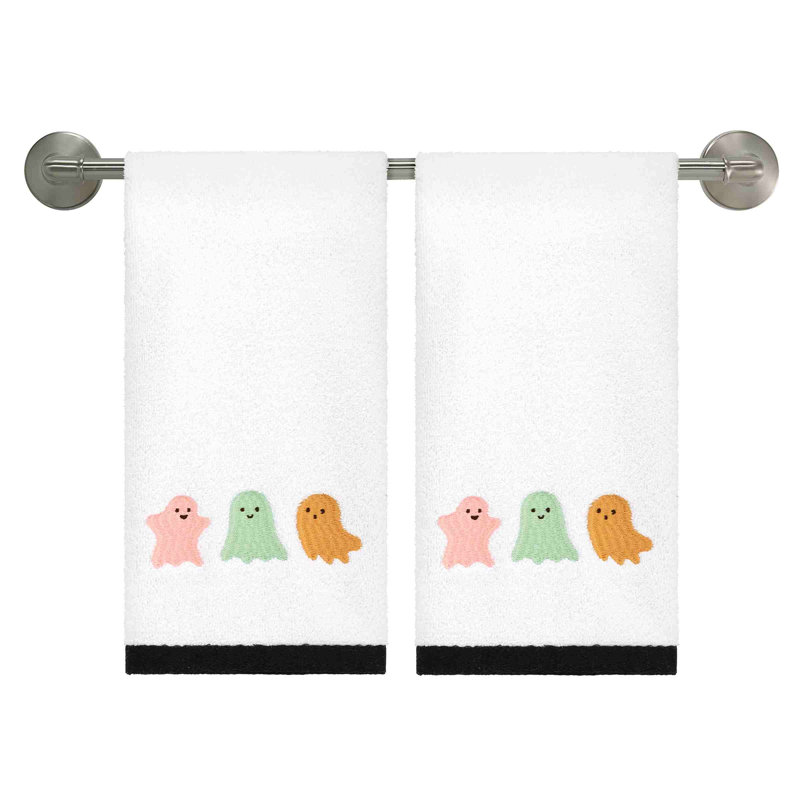  Ghost Pastel Halloween 2-Pack Hand Towels