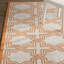 Tapis intérieur / extérieur ivoire / orange Thornbury-1979189113