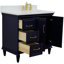 Ensemble de meuble-lavabo simple 37 po LErmitage-245385404