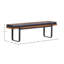 Banc rembourré de 61 po de largeur Brooklyn