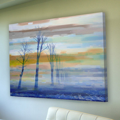 «Trees For Miles» par Parvez Taj, reproduction d'art sur toile tendue