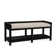 Banc de rangement en osier Glinda