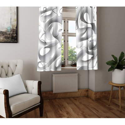 Diante Semi Sheer Curtain Pair