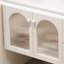 Armoire de salle de bain moderne et simple blanche