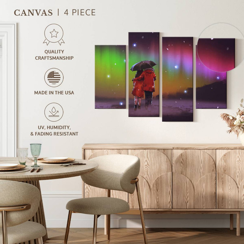 Couple de lumières nordiques Hardie, H 22 po x l 36 po