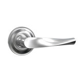 Bravura 935-0 Meridian Passage Lever on Traditional Round Rose in Satin Nickel - RH