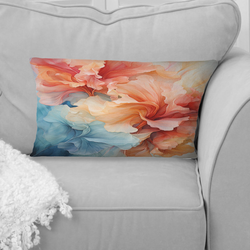 Coussin Metamorphic Dance - Abstract Spirals