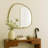  Manor 27'' x 27'' Asymmetrical Irregular Shaped Mirror Antiqued Gold Asymmetrical Accent Mirror Irregular Bathroom Wall Mirror-1408492502