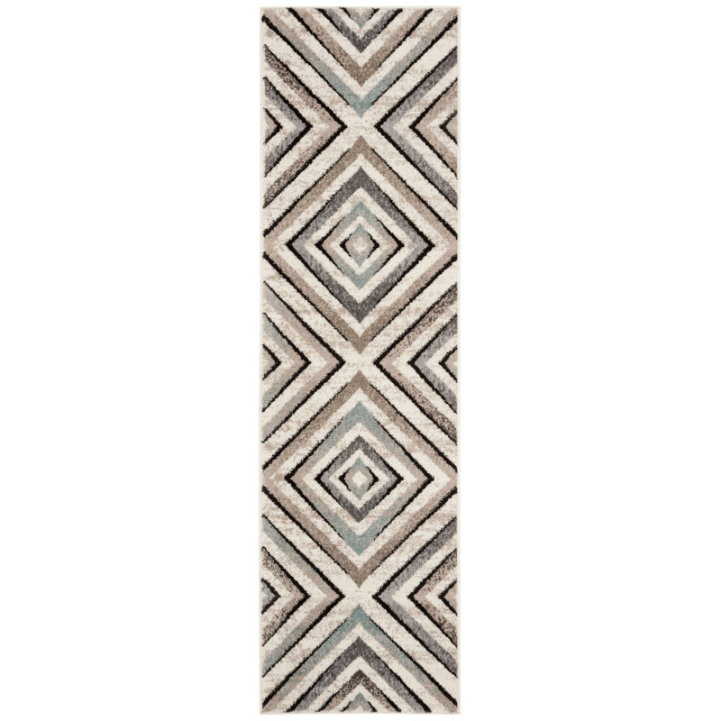 Brynlea Performance Geometric Rug, Runner 2'3" x 8'