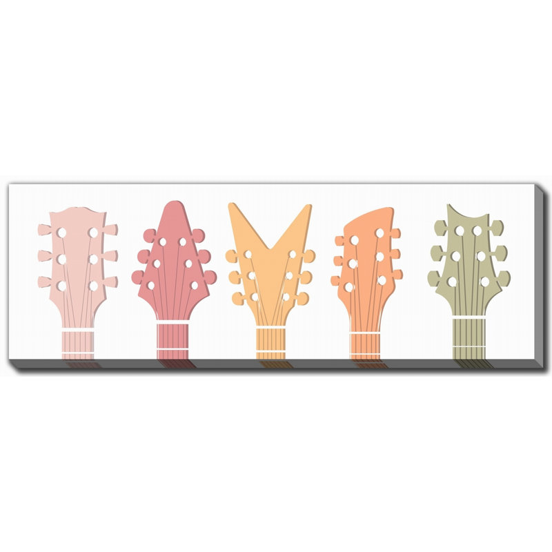 Art mural sur toile Gradient Groove, H 20 po x l 60 po