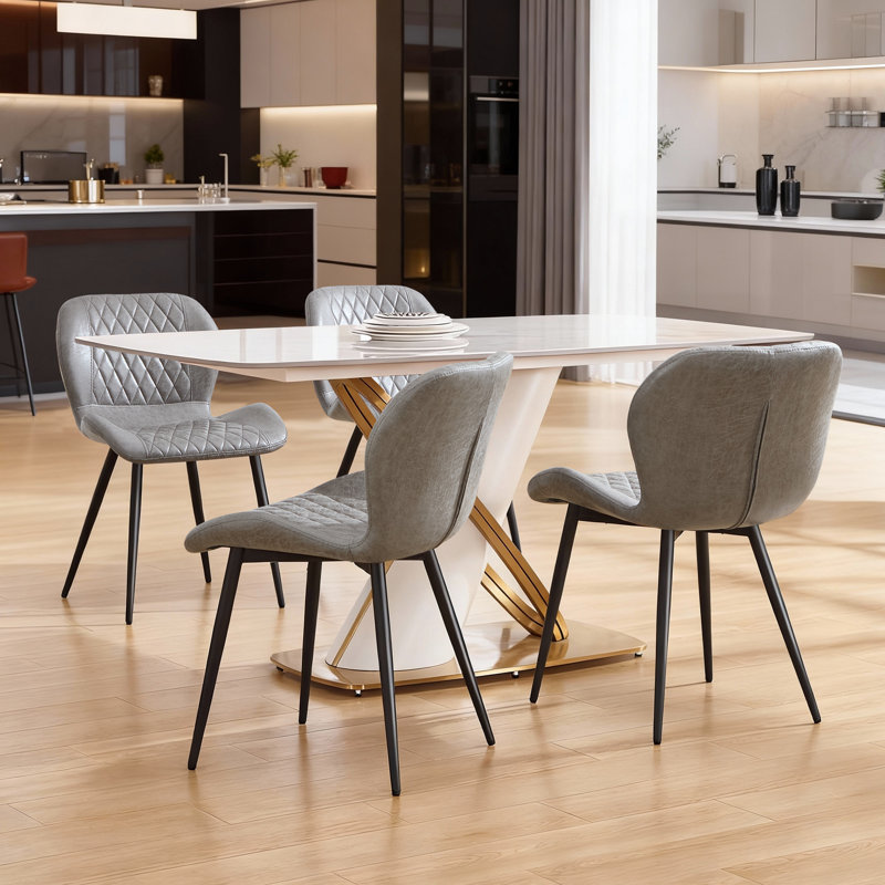 Counter Stool with Metal Frame
