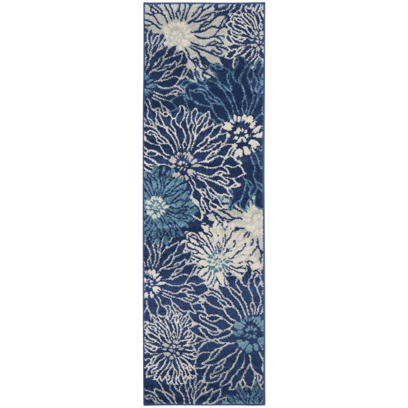Floral Indoor Rug, Runner 1'10" x 6'