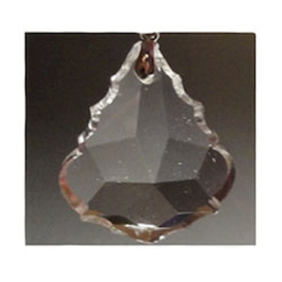 Ornement figurine suspendu en cristal baroque