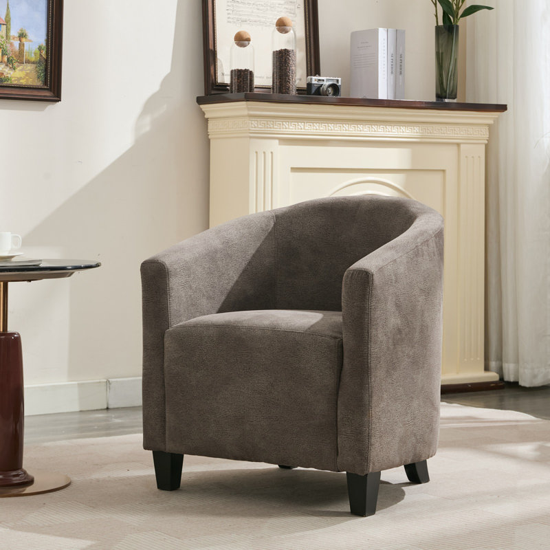 Upholstered Armchair, Grey