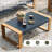  4 Pieces Aluminum Patio Furniture Set With Fire Pit Table, Oversized Seat With Hight Back Outdoor Conversation Sets-1504667983