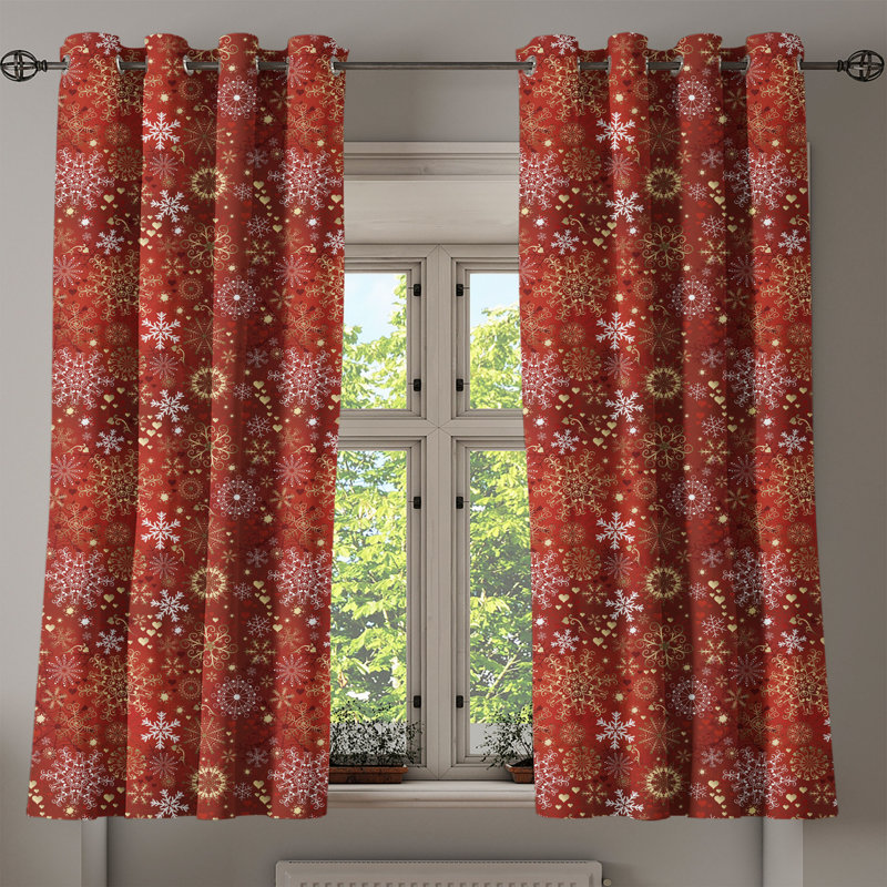 Sateen Blackout Curtains / Drapes Pair, 50" W x 63" L