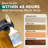 Bartlum Sturdy Solid Hevea Wood Block Countertop for Workbenches-422797556