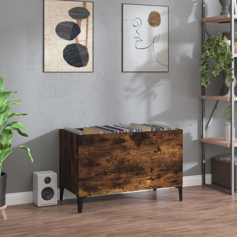 Ljubomila 1 -Shelf, Smoked Oak