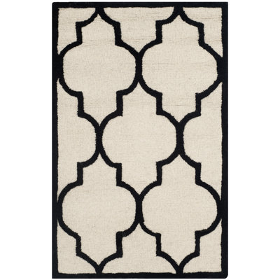 Cannen Hand Tufted Wool Geometric Rug
