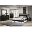 Finition noire et dorée Commode de style contemporain en métal 1pc Pieds de support en métal de conception moderne-475347980