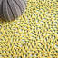 Tapis abstrait en microfibre noué à la main Fletching Novelty-1273658064