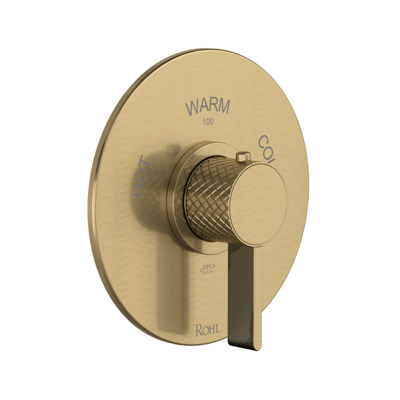 Tenerife™ 3/4" Thermostatic Trim Without Volume Control TTE13W1L, Antique Gold