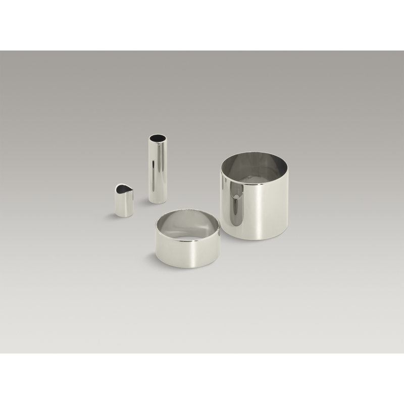 Clearflo Slotted 1.5" Leg Tub Drain With Overflow, Polished Chrome
