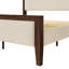 Lit plateforme en bois massif avec tête de lit tapissier, beige-133709656-133709658