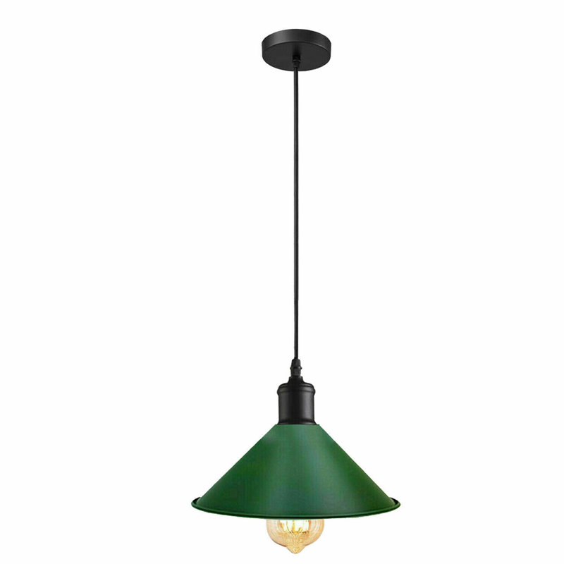 Lennie 1 - Light Dome Pendant, Green