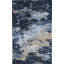 Hand-Knotted High-Quality Dark Blue and Light Blue Area Rug
